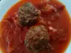 Teleće ćuftice sa paradajz sosom u mikrotalasnoj