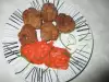 Пържени кюфтета с ароматен доматен сос