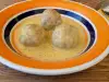Fricassee Meatballs with Nutmeg
