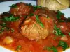 Oven-Baked Meatballs with Sauce
