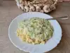 Couscous in Zucchinisoße