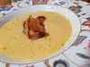 Вкусный суп с луком-пореем