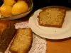 Лимонов кейк с маково семе и лимонова глазура