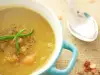 Orangene Linsen Suppe