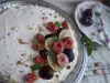 Лесна торта с извара и смокини