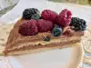 Лимецова торта с горски плодове