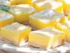 Limun kocke sa smeđim maslacem