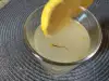 Освежаваща напитка с лимон и шафран