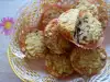 Muffins mit Pflaumen und knusprigen Butterstreusel