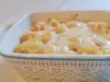 Oven-Baked Macaroni with Cream and Cheese