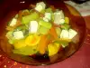 Здравословни зеленчукови макарони Трикольоре