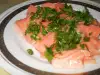 Marinated Salmon with Parsley