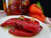 Marinated Peppers with Garlic