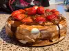 Домашна торта с маскарпоне и ягоди