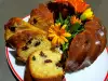Маслен кейк с червени боровинки и ром