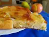 Butter and Vanilla Cake with Pears and Ricotta