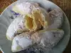Маслени сладки с локум и пудра захар
