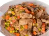 Pork with Carrots and Peas