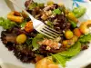 Mediterraner Salat mit Meeresfrüchten