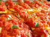 Baked Hake Fillets with Tomato Sauce