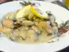 Mussels with Mushroom Sauce