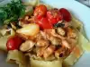 Pappardelle with Mussels and Cherry Tomatoes