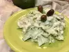 Mlečna salata sa ajsberg zelenom salatom