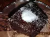 Мокър кекс с какао и кокос