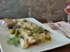 Monkfish with Capers and Dill