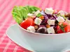 Salad with Beetroots and Mozzarella