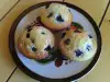 Muffins mit Heidelbeeren und Kokosflocken