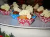 Muffins met gember en rozijnen