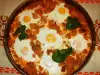 Pork Moussaka with Sunny Side Up Eggs