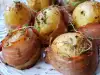 Ароматни печени картофи с бекон