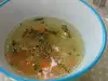 Лятна нахутена супа