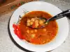 Warm Chickpea Soup
