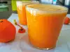Néctar de zanahorias y mandarinas