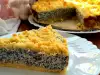 German Pastry with Cottage Cheese and Poppy Seeds