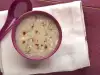 Пасирана супа от овесени ядки и сирене