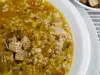 Италианска супа с праз и маслини