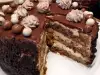 Wonderful Walnut Cake with Charlotte Cream