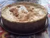 Торта с карамелизирани орехи