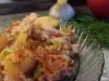 Ориз с тиквички и картофи на фурна