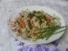 Бланширан ориз с пиле и зеленчуци по китайски