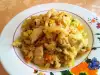 Ориз с пилешко, зеленчуци и пармезан