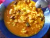Rice Stew with Hake, Shrimp and Mushrooms