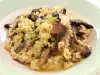 Risotto with Mushrooms and Cream