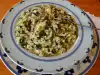 Geschmorter Spinat mit Reis