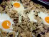 Ориз със спанак и яйца на фурна