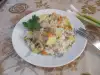 Ориз с пиле и зеленчуци на фурна